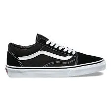 Black and White Vans Old Skool Kids