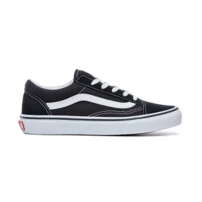 Black and White Vans Old Skool Sneakers - Kids