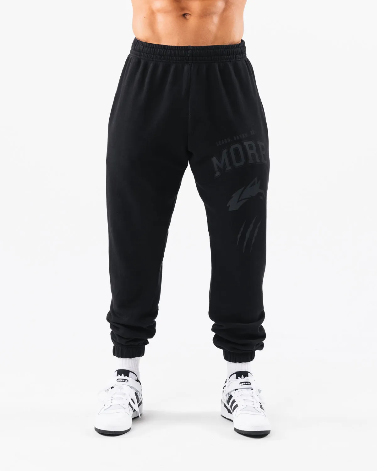 Black Earth Dye Graphic Jogger