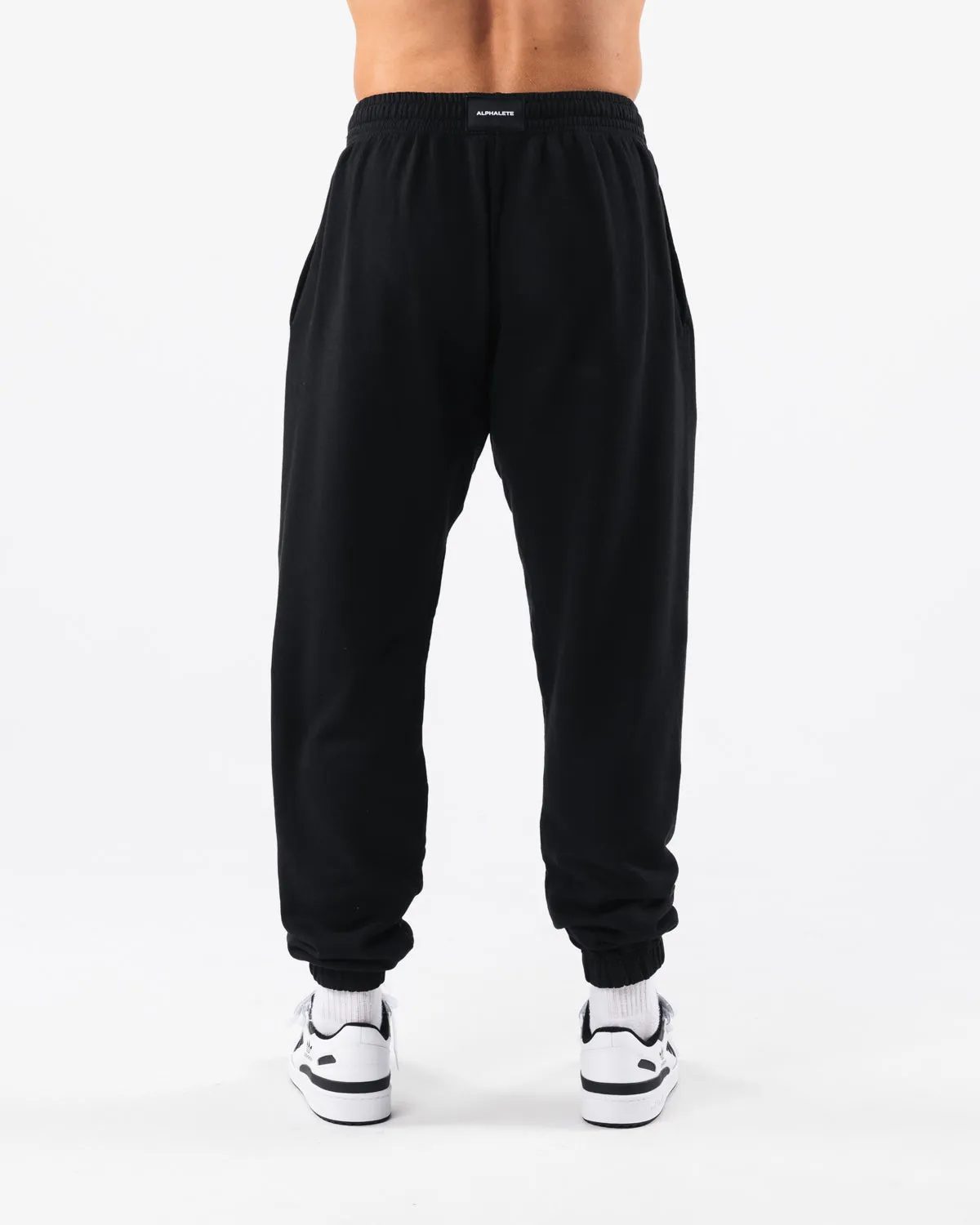 Black Earth Dye Graphic Jogger