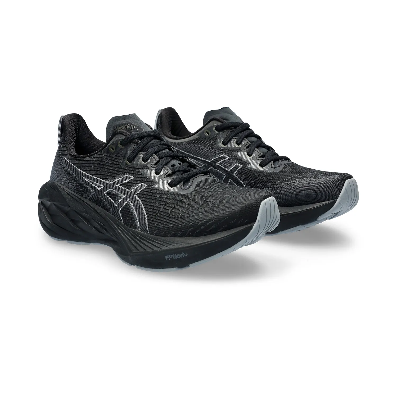 Black Graphite Grey Asics Novablast 4 Shoes