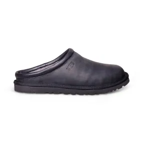 Black UGG Classic Clog Slippers for Men