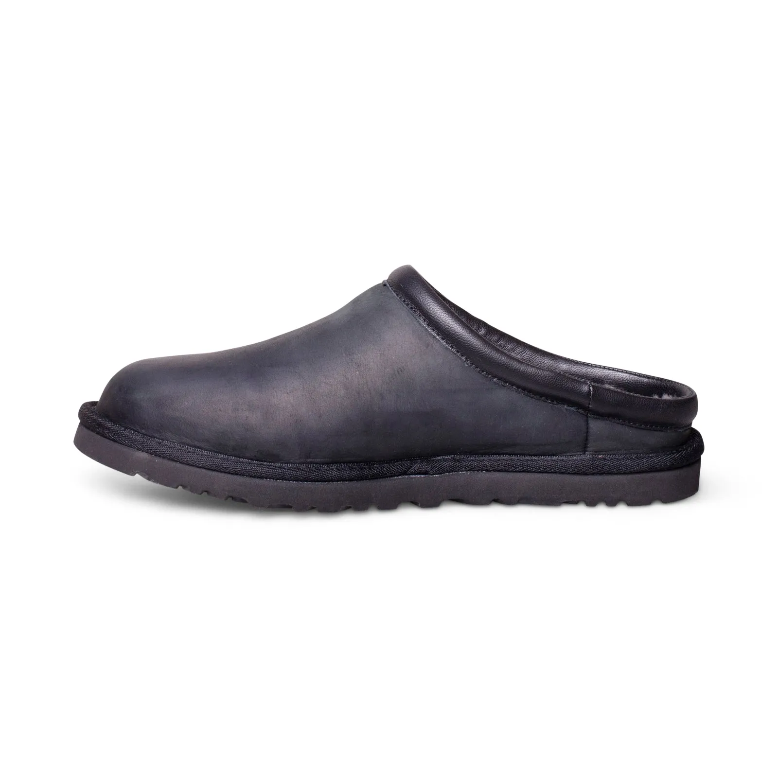 Black UGG Classic Clog Slippers for Men