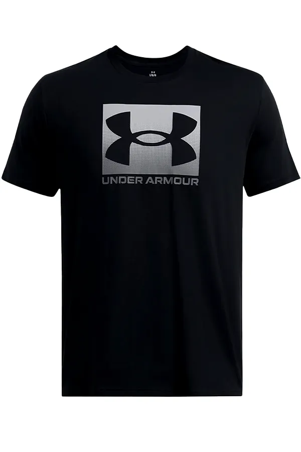 Black Under Armour Boxed Tee