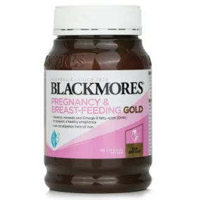 Blackmores Blackmores Pregnancy & Breast-Feeding (Gold) 180 capsules **New Packing Version** (9300807287316)  180 capsules -