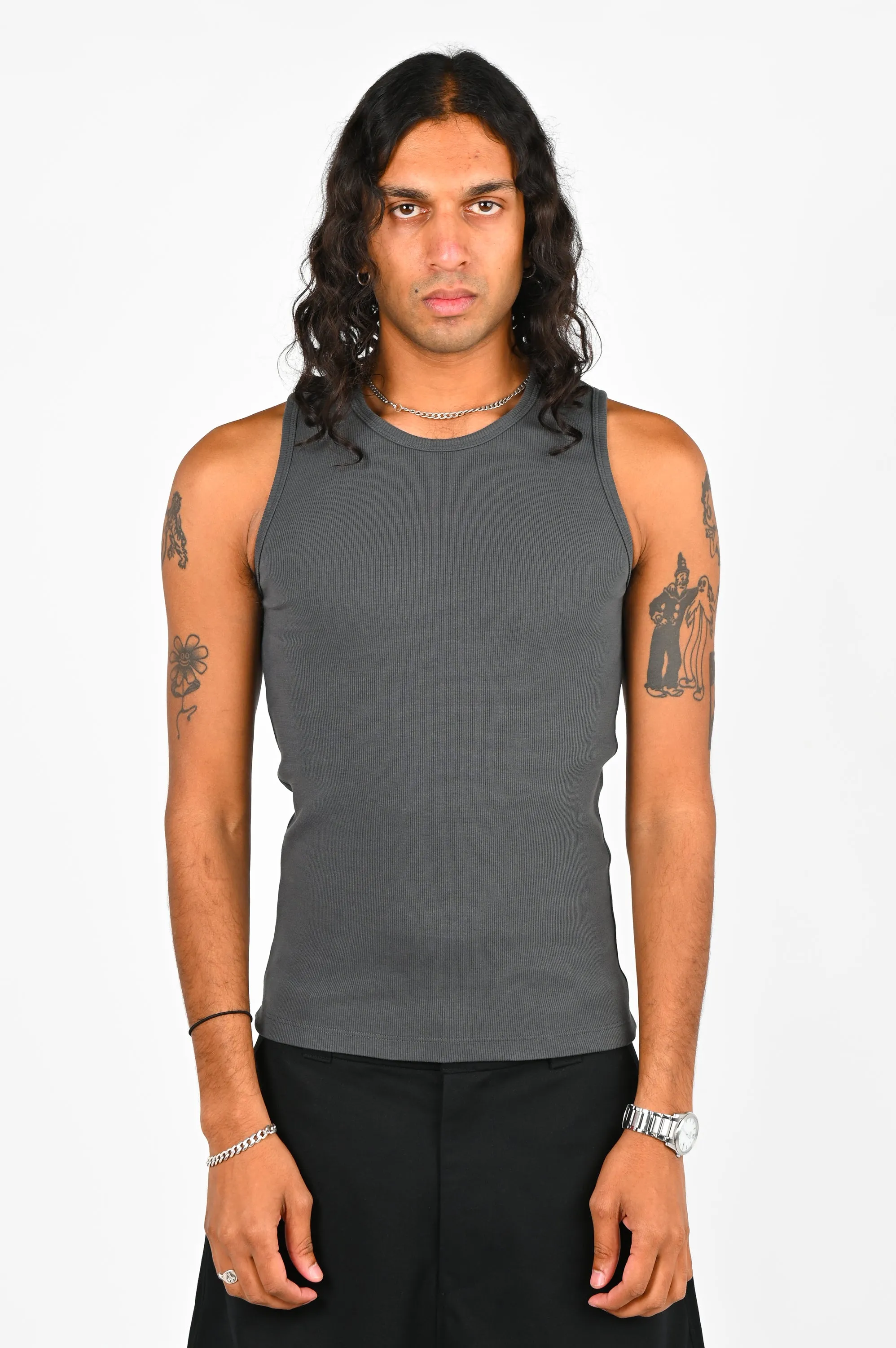 Bouquet Studios 'BBB' Tank in Green & Grey