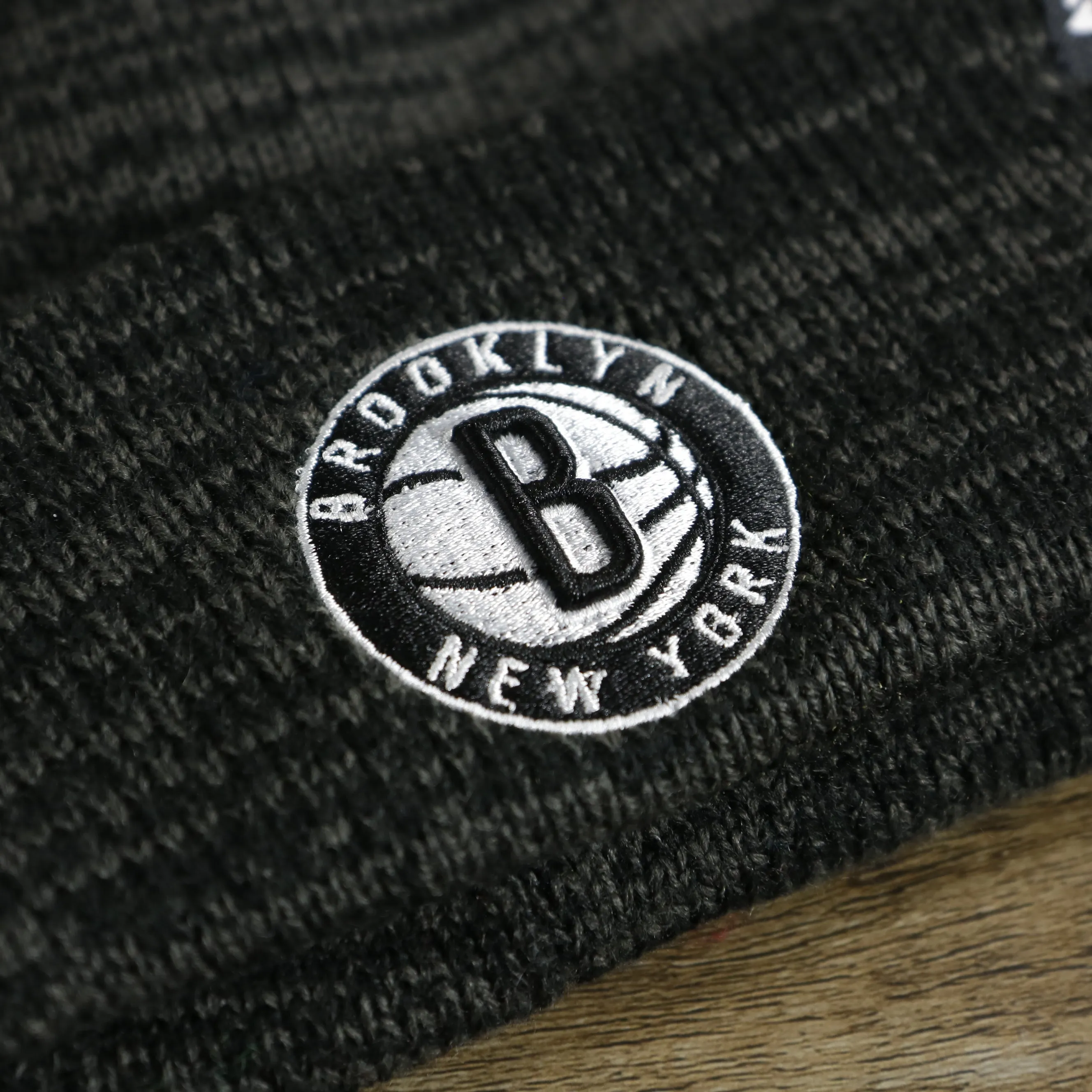 Brooklyn Nets Winter Beanie | Black Knit Cuffed Winter Beanie