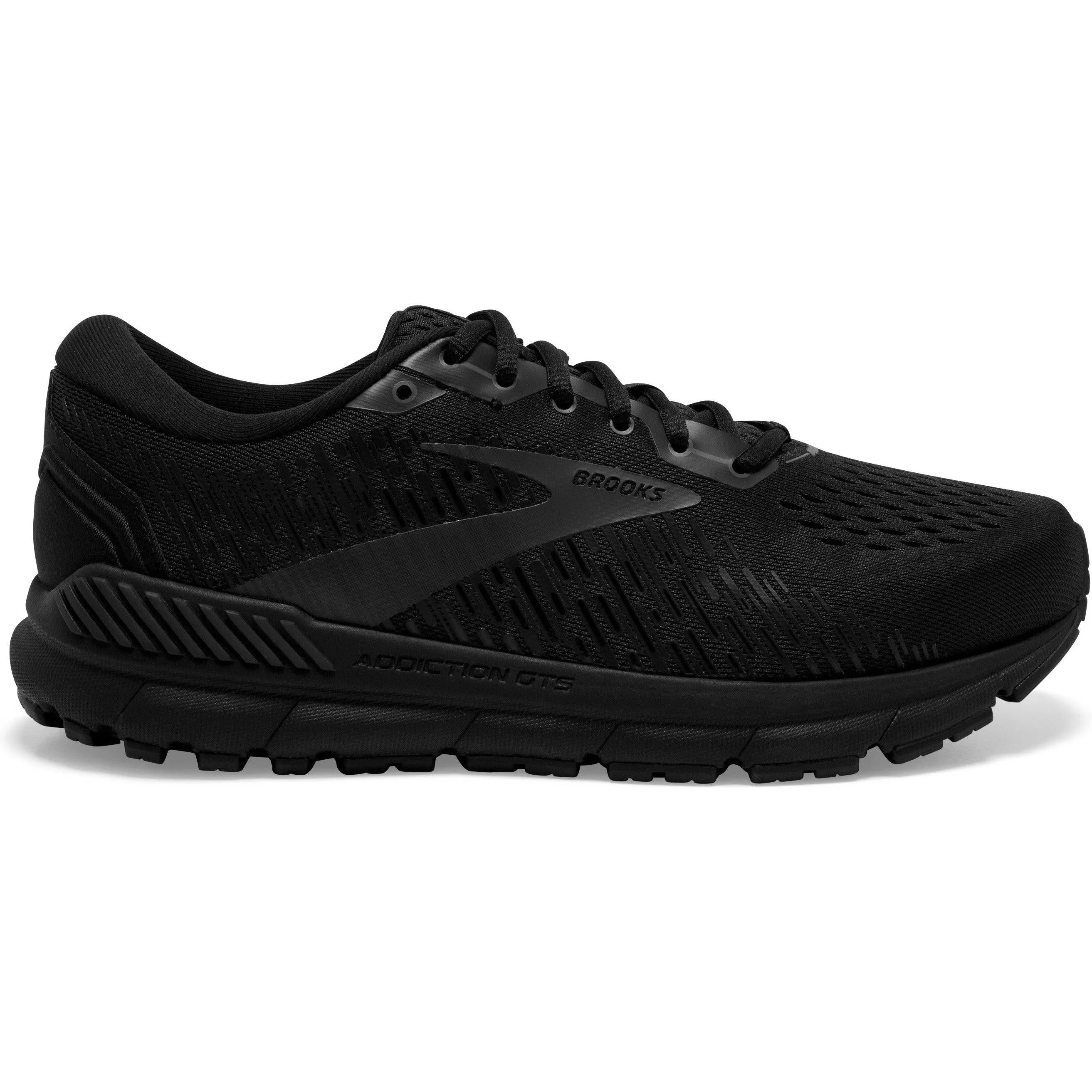 Brooks Addiction GTS 15 Men's Running Shoes, Black 12.5 B Narrow