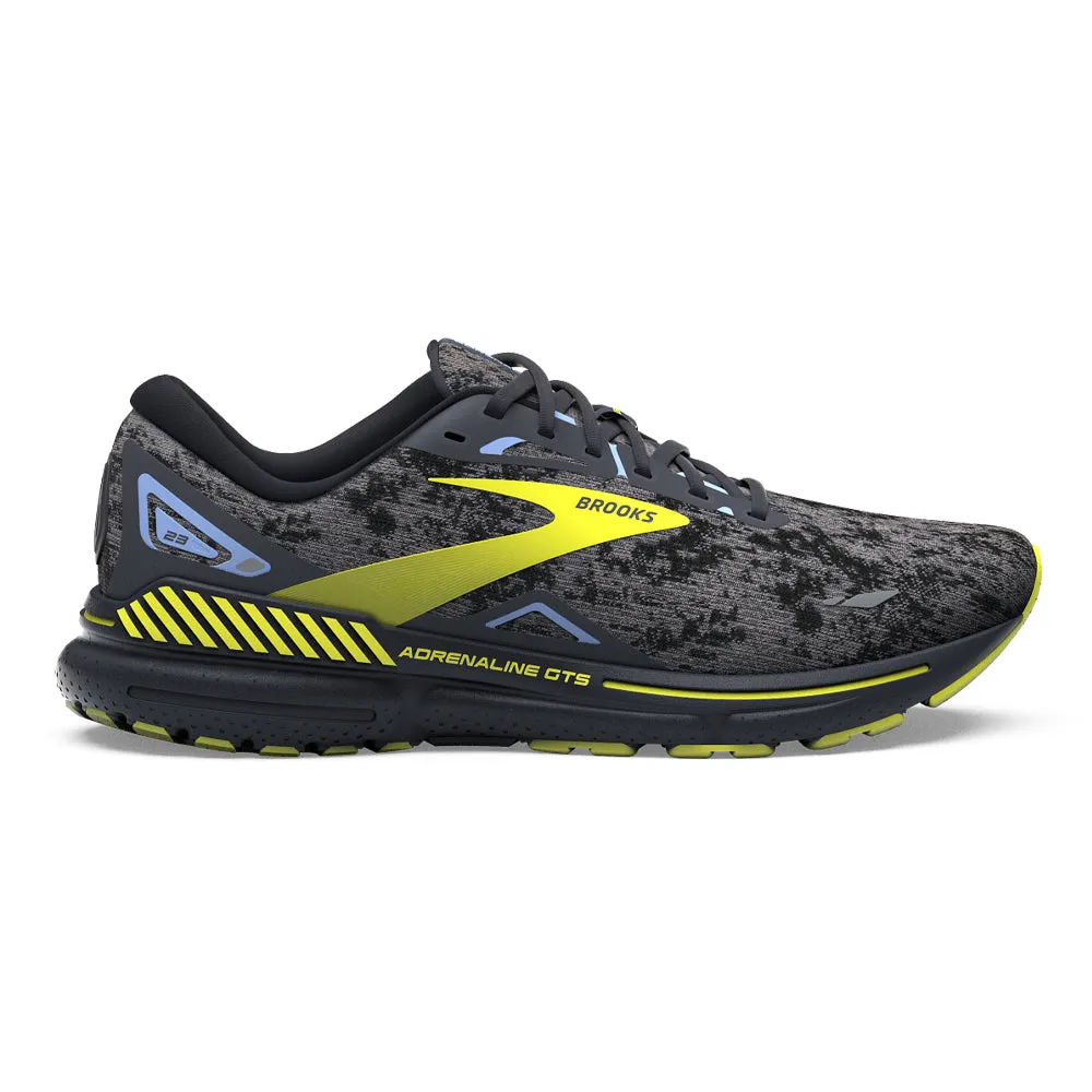 Brooks Adrenaline GTS 23 Men's Running Shoe - Nine Iron/Folkstone/Sulphur, Size 9.5 (D Medium)