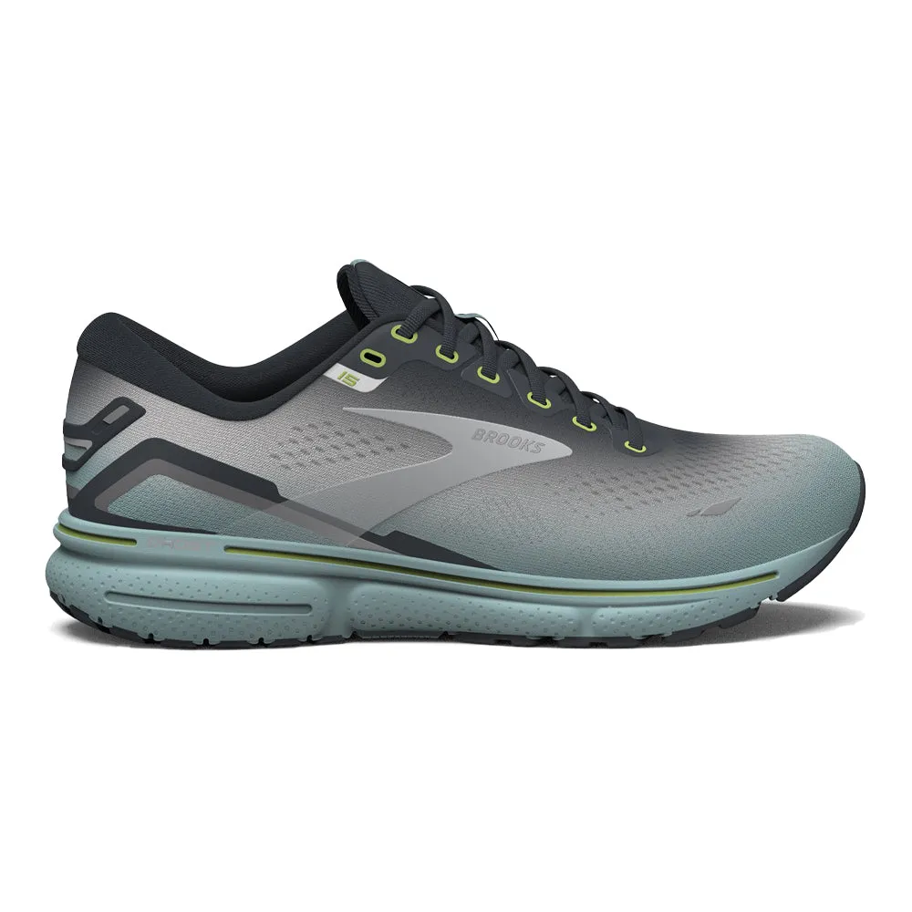 Brooks Ghost 15 Grey Oyster Cloud Blue 12.5 D Medium