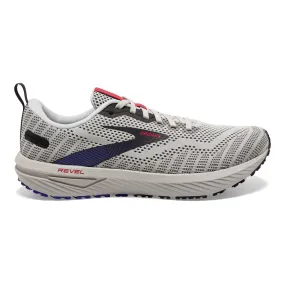 Brooks Revel 6 Men's Running Shoes, Dawn Blue/Cayenne/Nine Iron, Size 12.5 D - Medium.