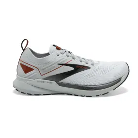 Brooks Ricochet 3 White Grey Cinnabar Shoes Size 11 Medium