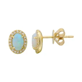 Celine Opal Stud Earrings - Buy Online