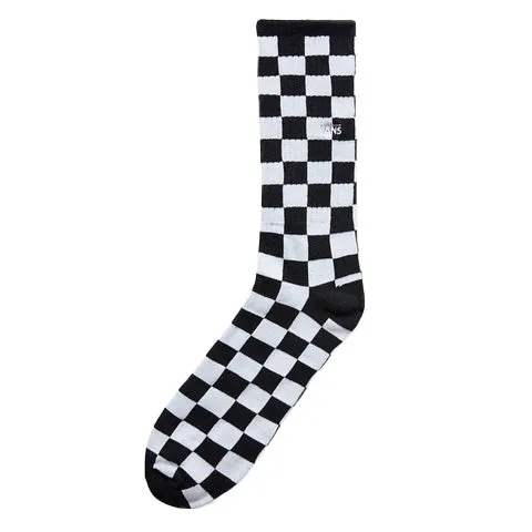 Checkerboard Crew Socks for Men