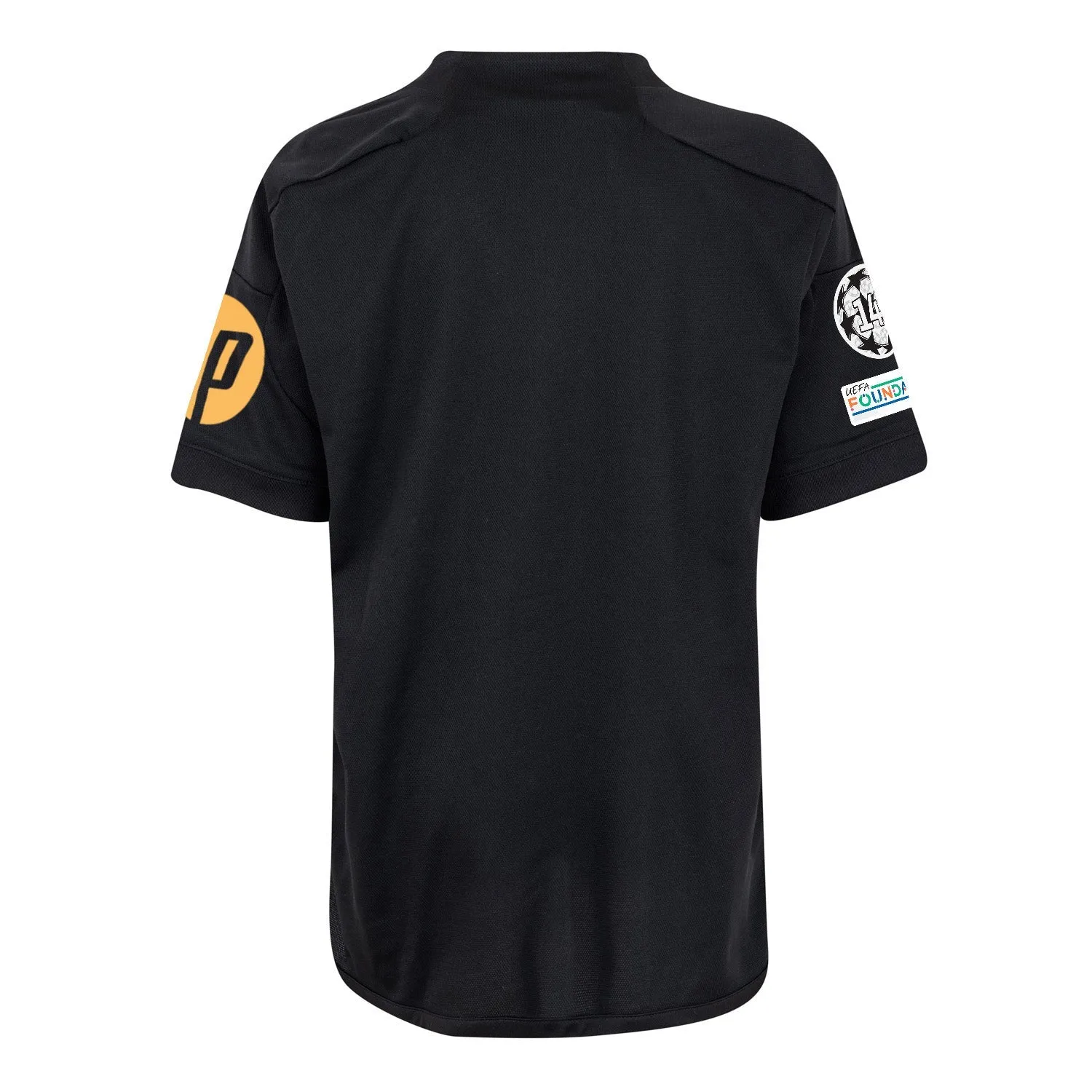 Children's Black Third Kit T-Shirt 23/24