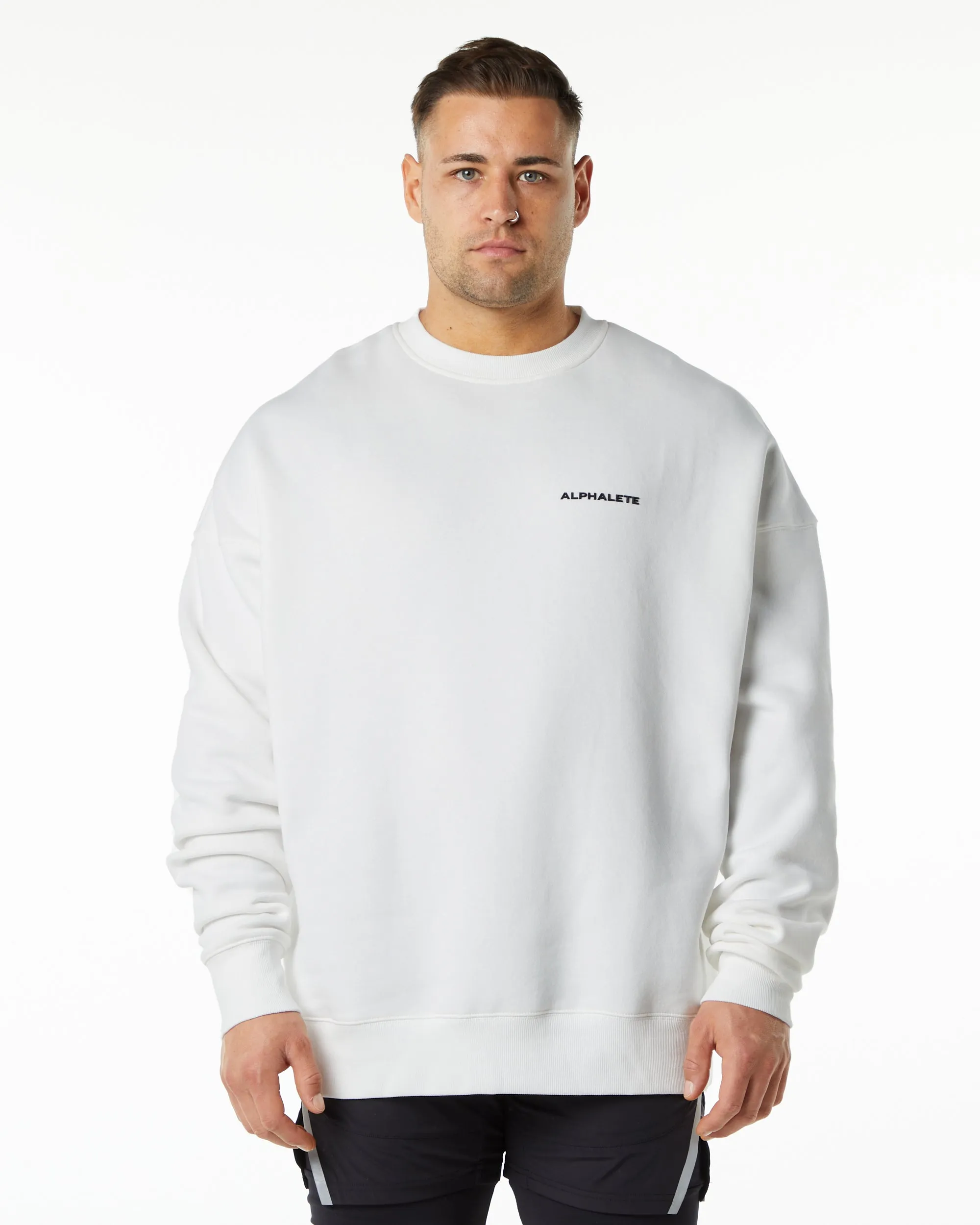 Classic White Crewneck Shirt