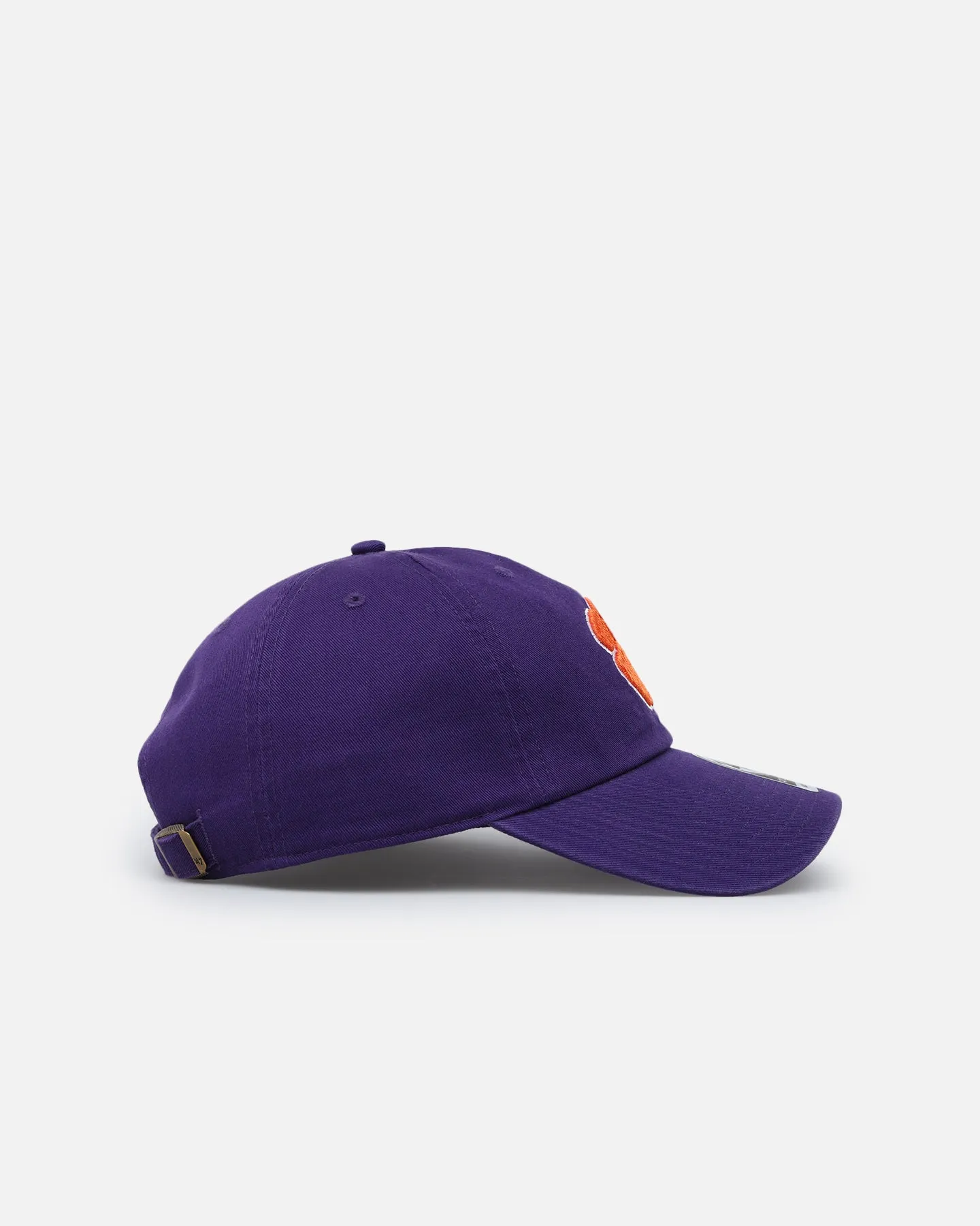 Clemson Tigers Purple Adjustable Strapback Hat by 47 Brand