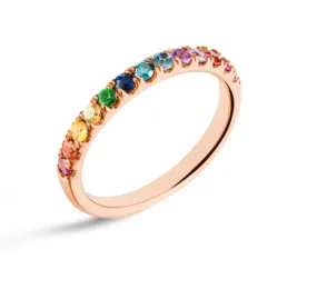 Colorful Diamond Ring