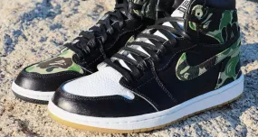 Custom Air Jordan 1 Gets Dripped in BAPE Camo