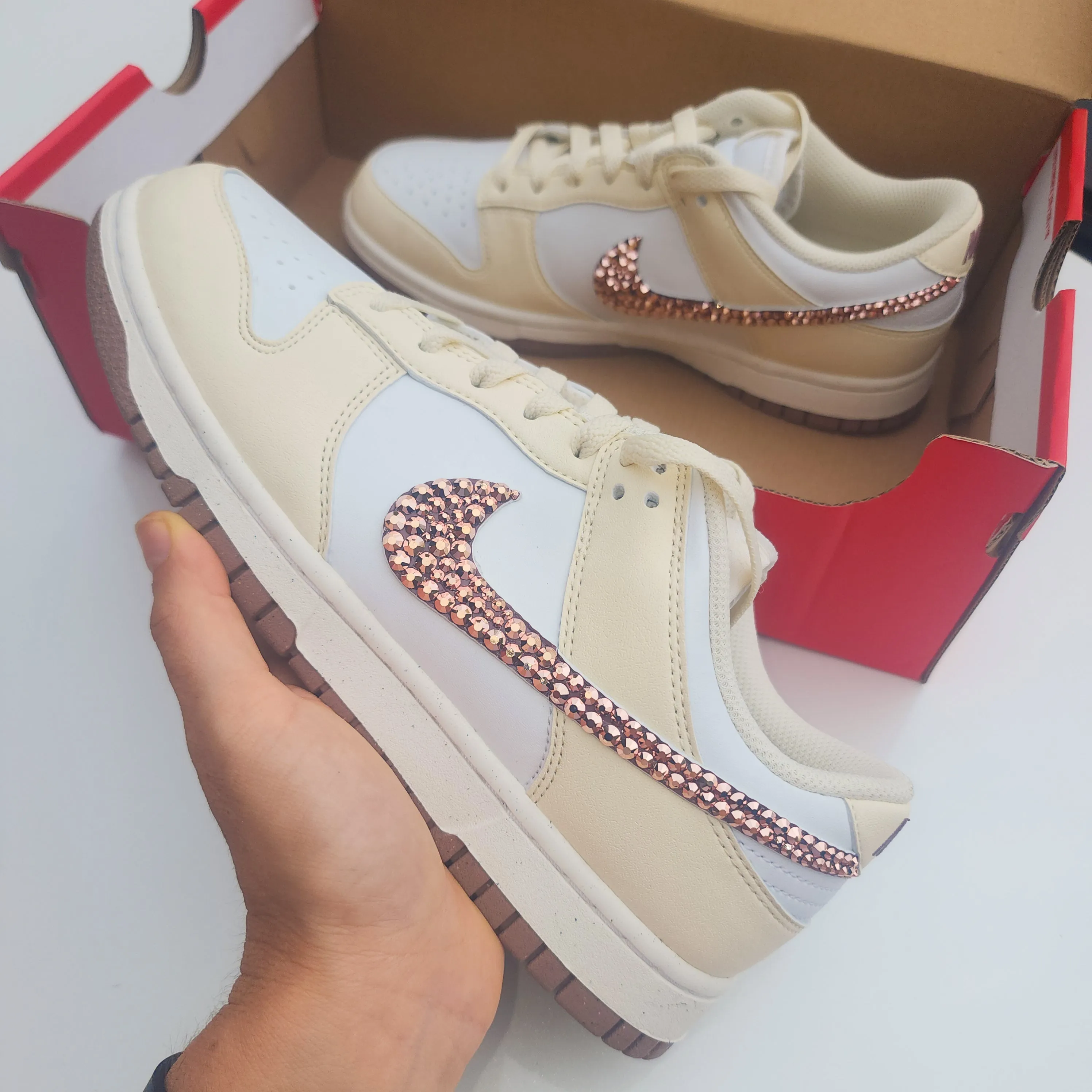 Dunk Women Low Oatmeal Copper Nike