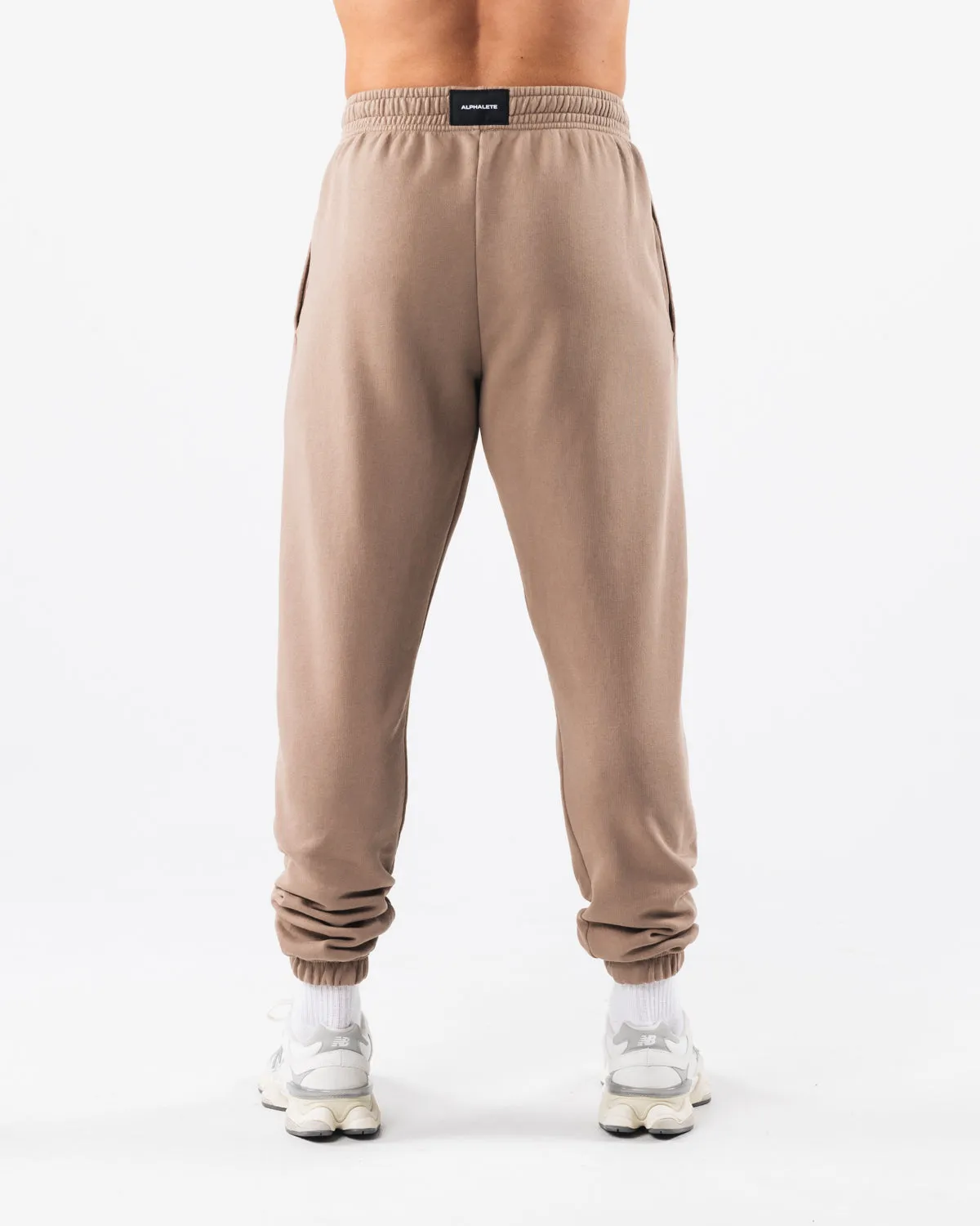 Earth Color Athletic Pants - Mudstone