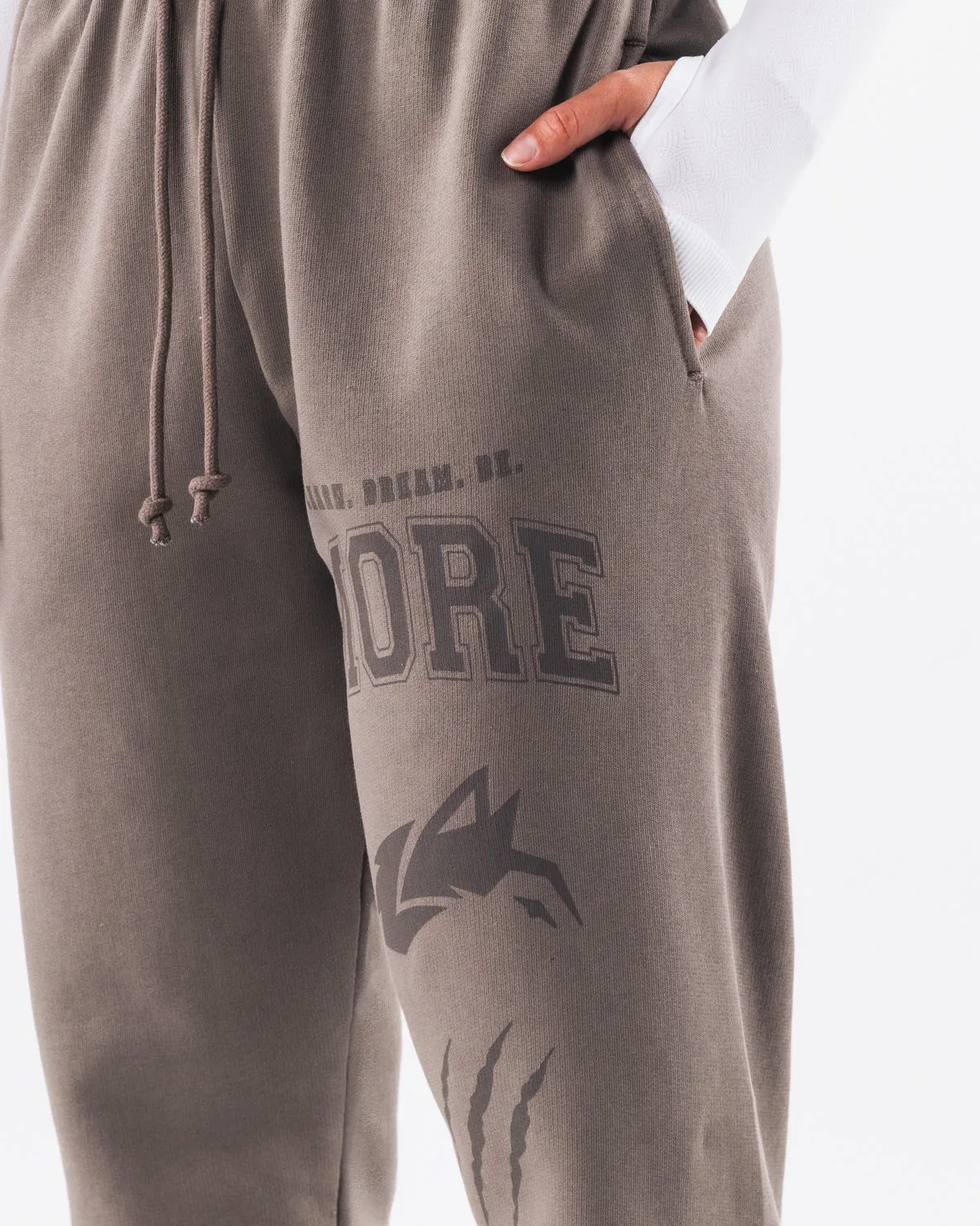 Earth Dye Graphic Jogger - Ash: Buy Now!