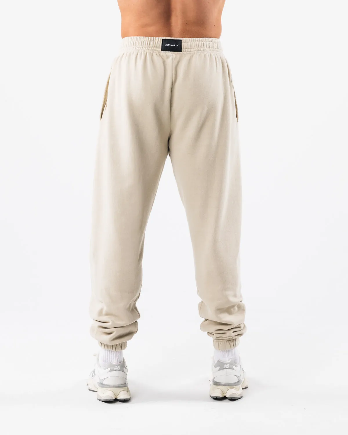 Earth-toned Graphic Jogger Pants - Shell