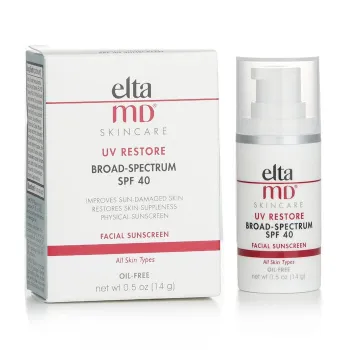 EltaMD UV Restore Physical Facial Sunscreen SPF 40 (Miniature) 14g/0.5oz -47%