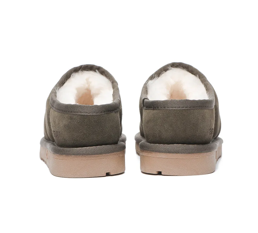 Everau Sheepskin Slippers - Ultra Puffer Style for Women