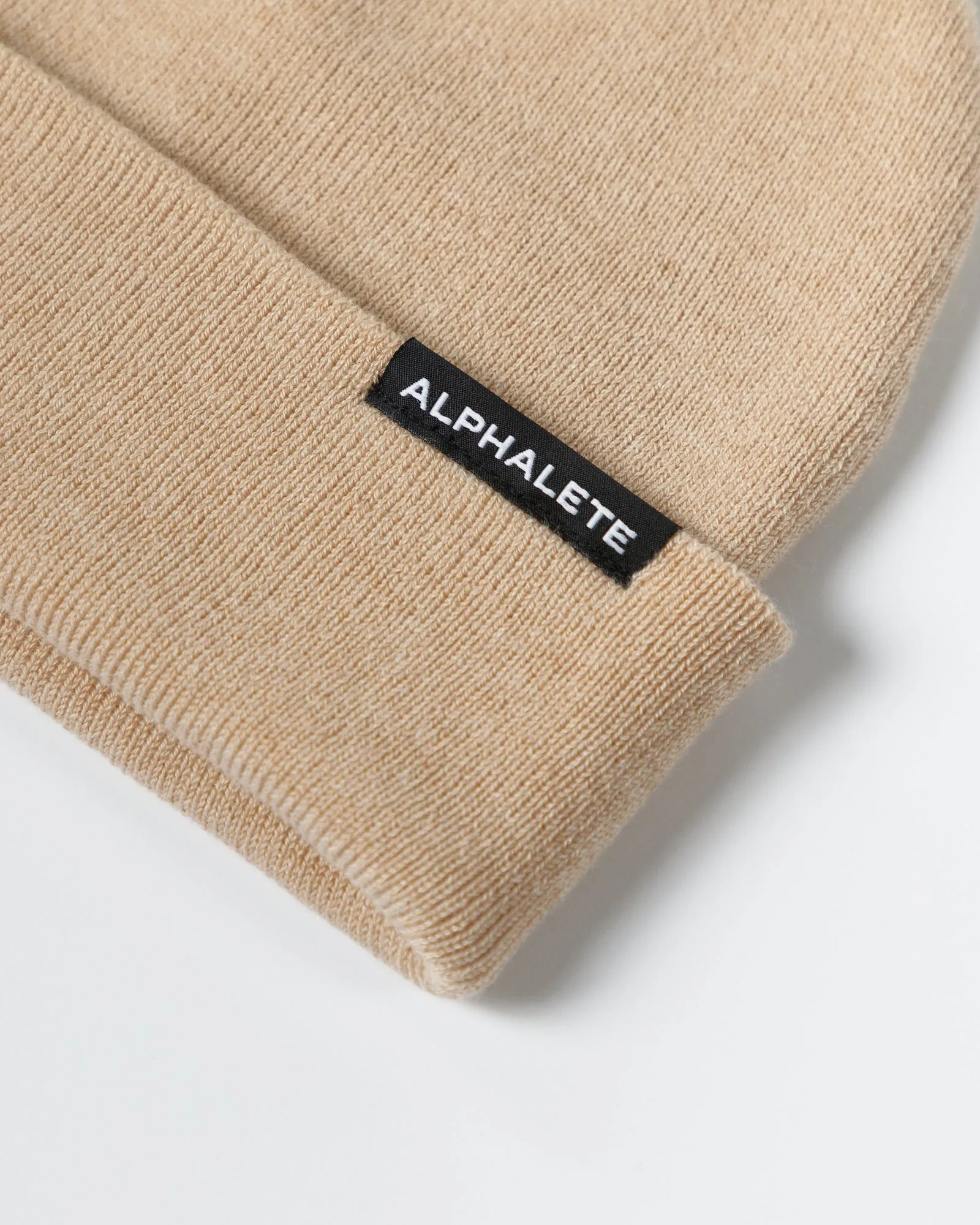 Foldover Beanie - Linen