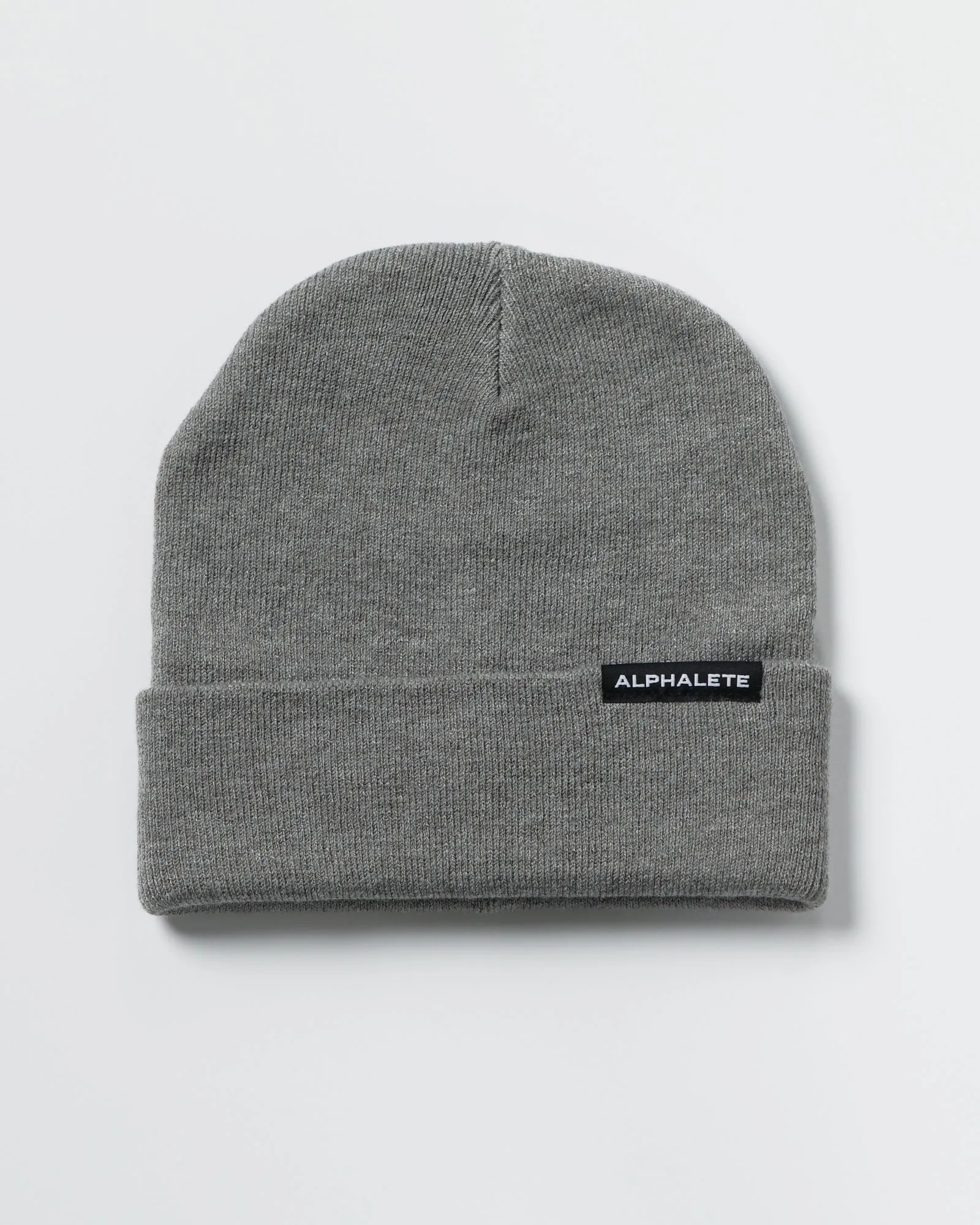 Foldover Beanie - Medium Grey