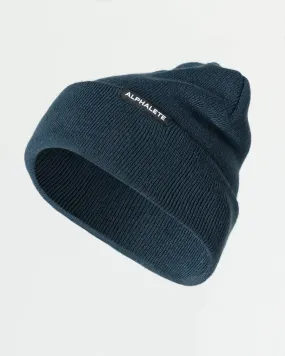 Foldover Beanie - Midnight