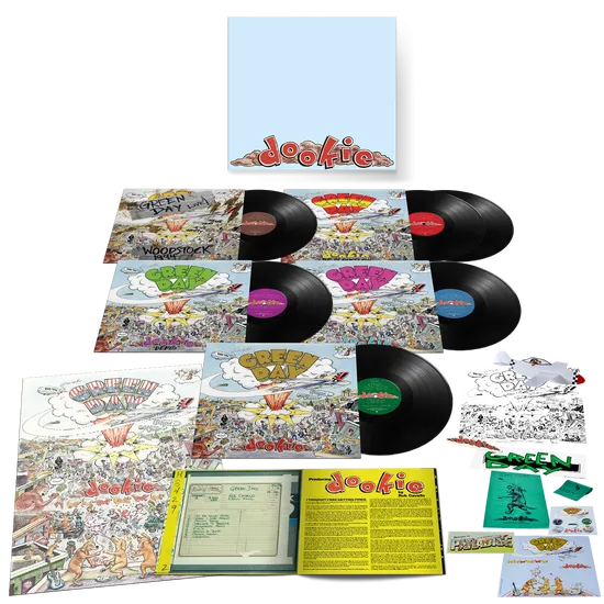 Green Day Dookie LP Box Set 30th Anniversary Deluxe Edition