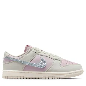 Grey and Light Pink Low Dunk Women Shoes