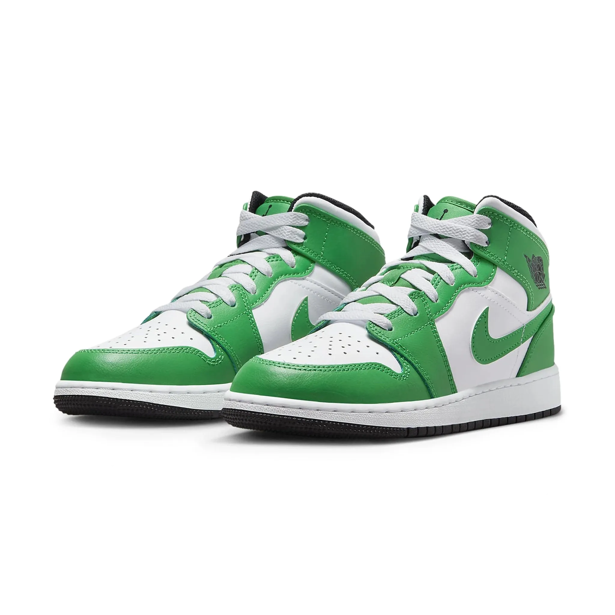 Jordan 1 Mid Lucky Green (GS)