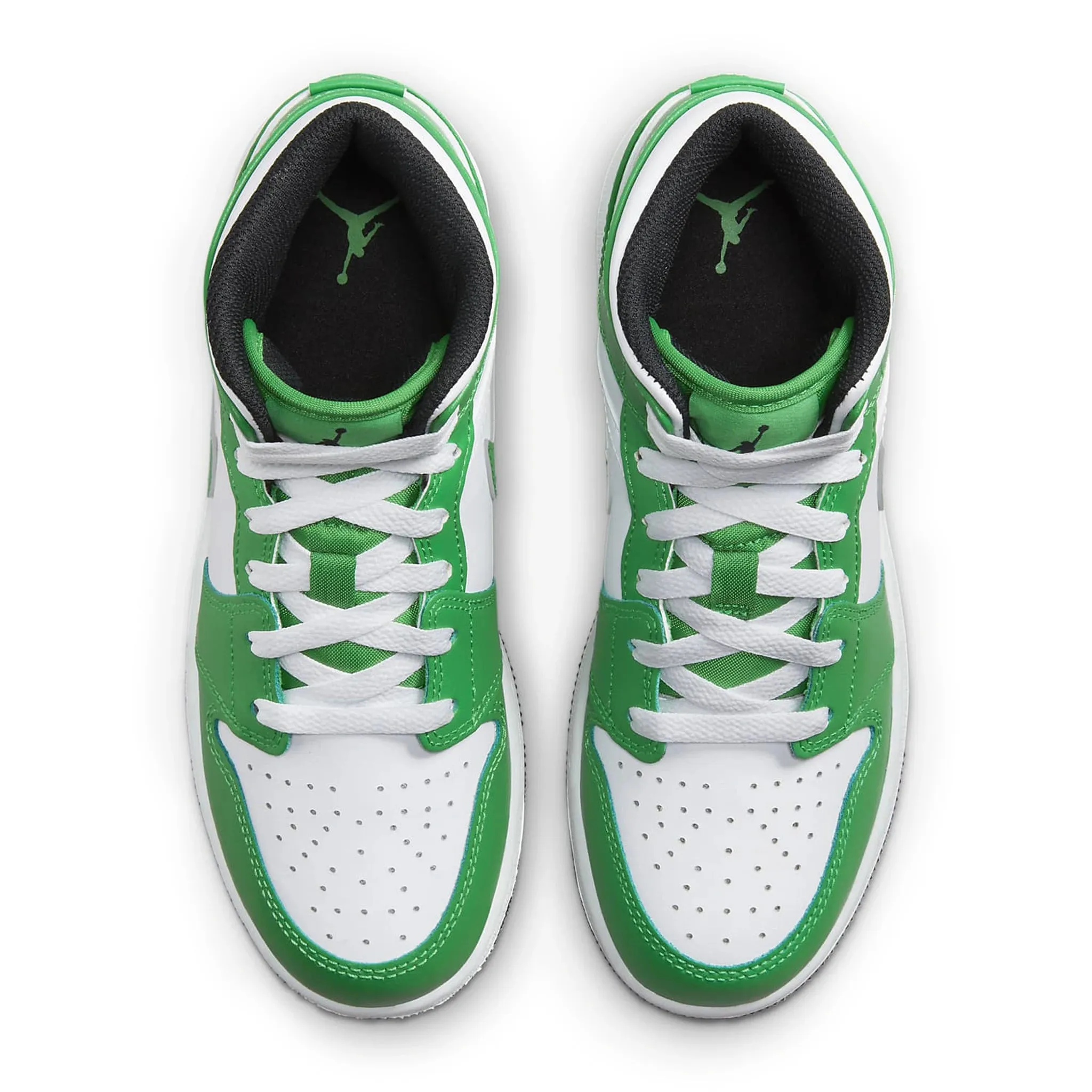 Jordan 1 Mid Lucky Green (GS)