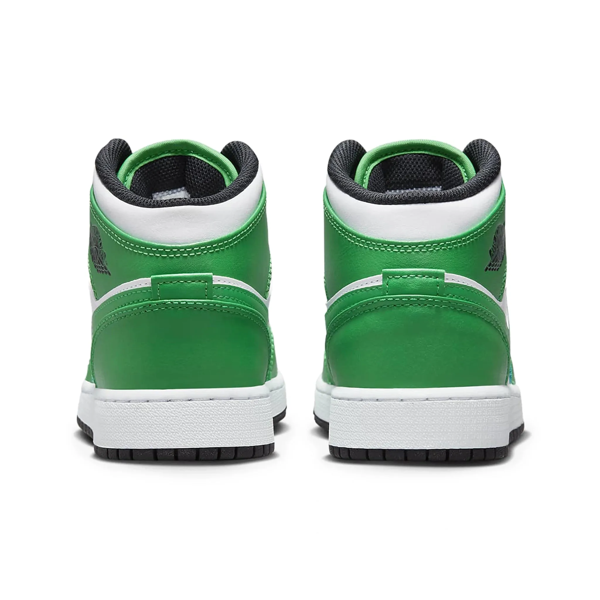 Jordan 1 Mid Lucky Green (GS)