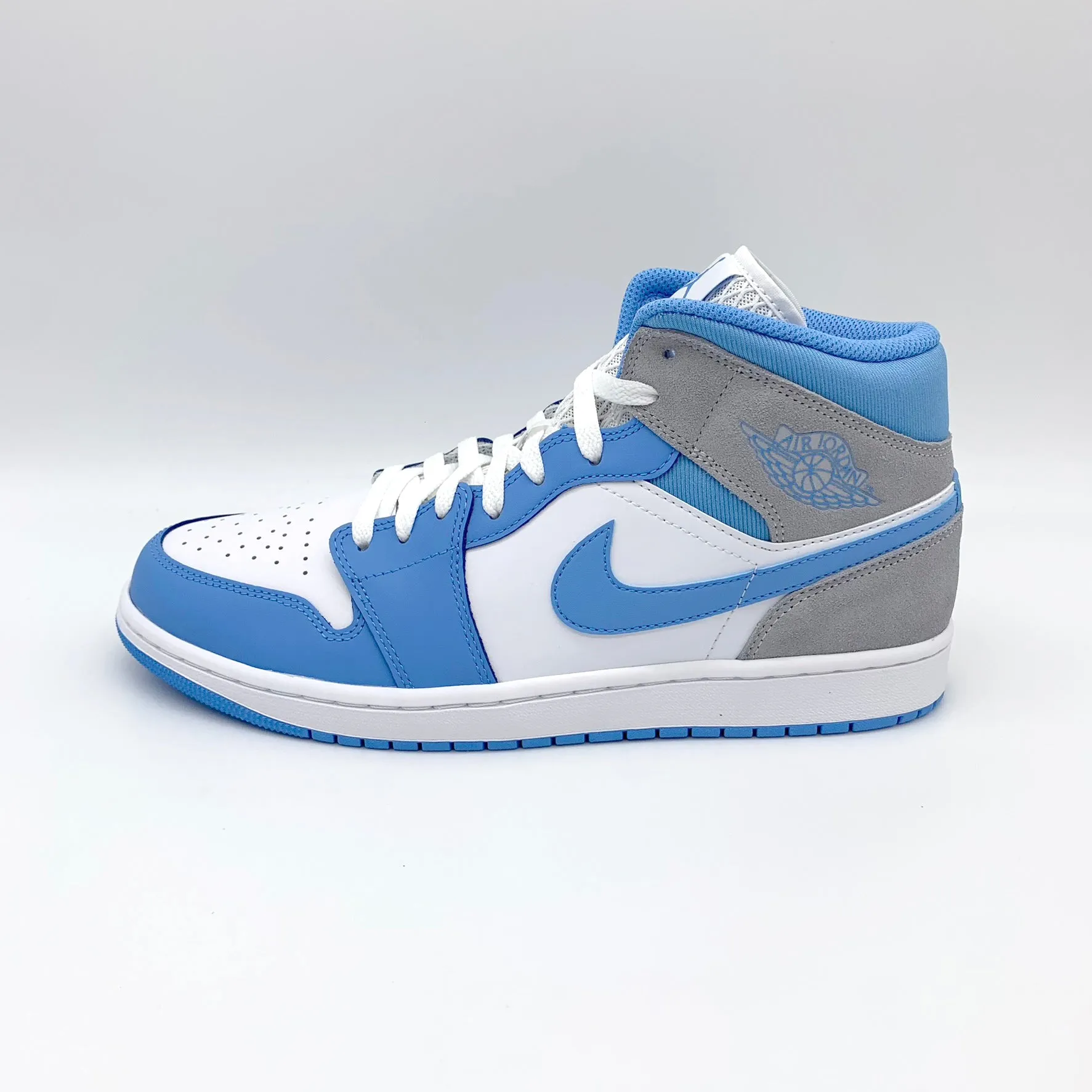 Jordan 1 Mid - University Blue Grey