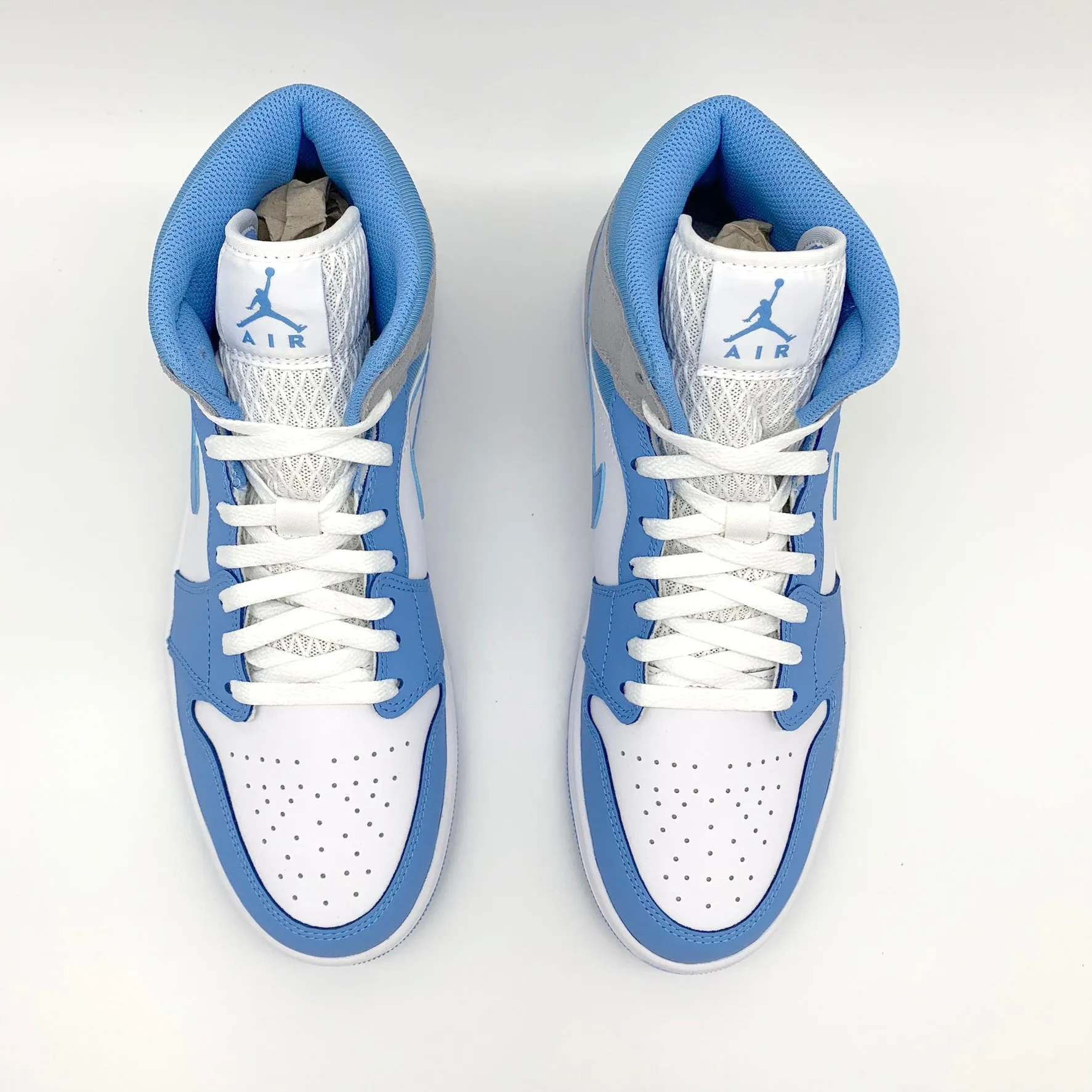 Jordan 1 Mid - University Blue Grey