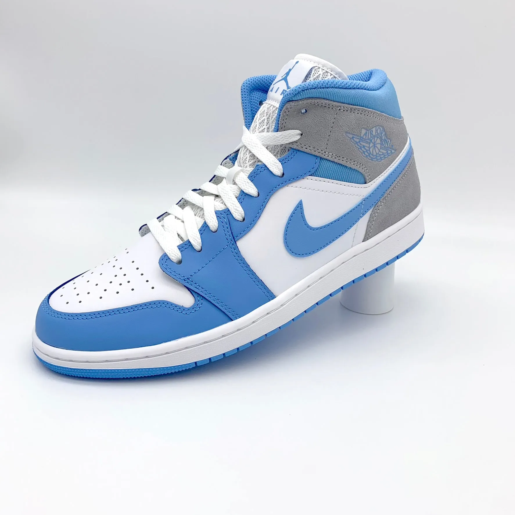 Jordan 1 Mid - University Blue Grey