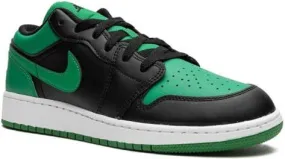 Jordan Kids Air Jordan 1 Low Lucky Green sneakers Black