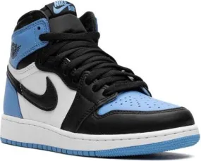 Jordan Kids Air Jordan 1 Retro High OG UNC Toe sneakers Blue