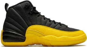 Jordan Kids Air Jordan 12 Retro University Gold sneakers Black