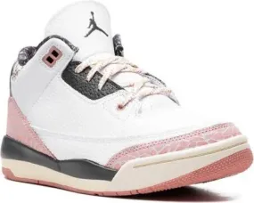 Jordan Kids Air Jordan 3 White Red Stardust sneakers