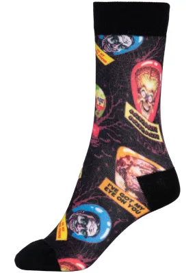 King Kerosin Men's Mars Socks Black