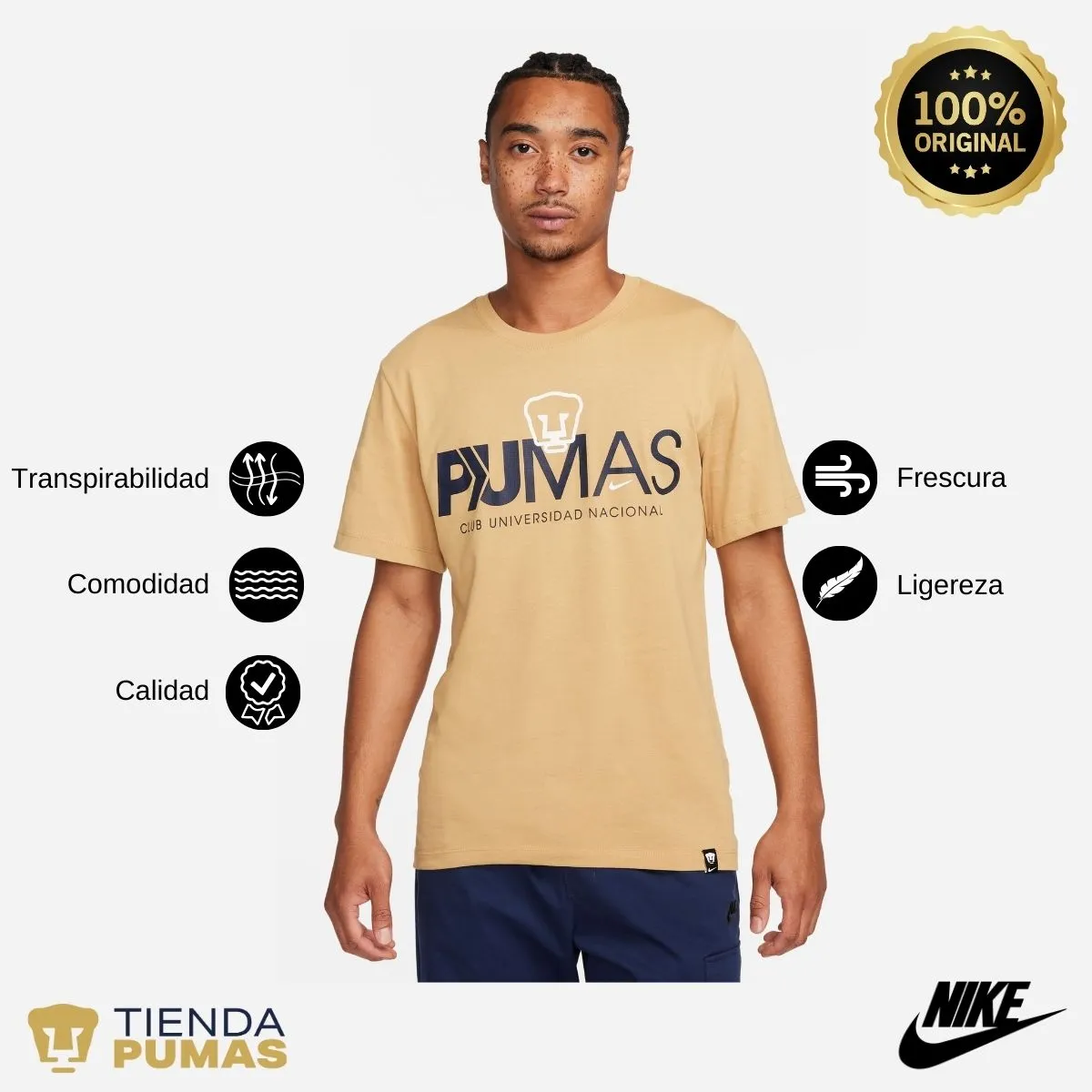 Men's Nike Pumas UNAM Mercurial T-shirt.