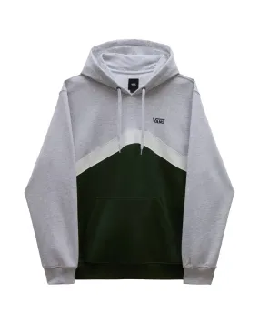 Men's Vans Sidestripe Block Green Grey Sweatshirt