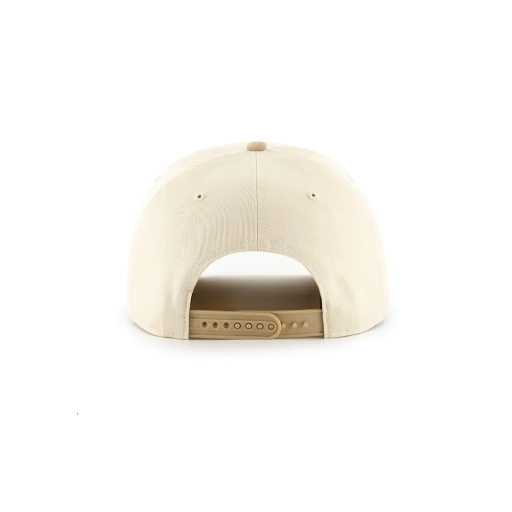 Miami Heat Tan Snapback Hat by '47 Brand