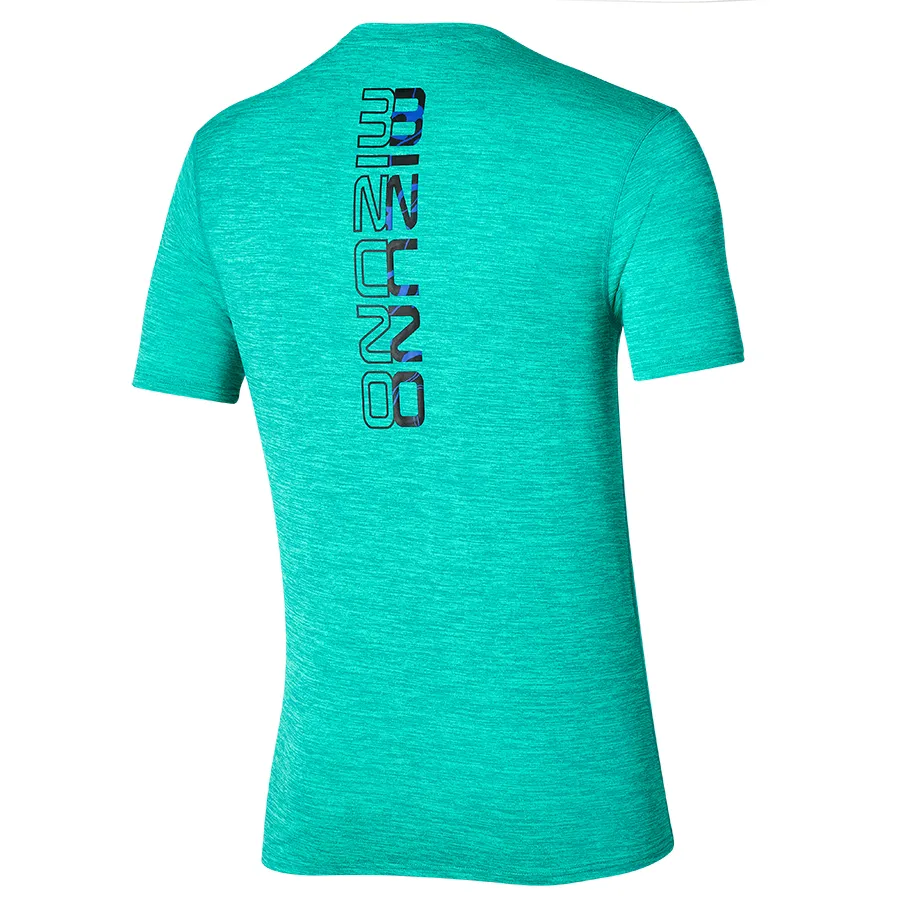 Mizuno Short Sleeve Core Turquoise T-Shirt