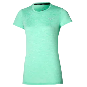 Mizuno Short Sleeve Impulse Core Green Shirt